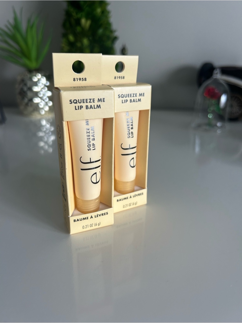 2 Squeeze Me Lip Balms - Cream